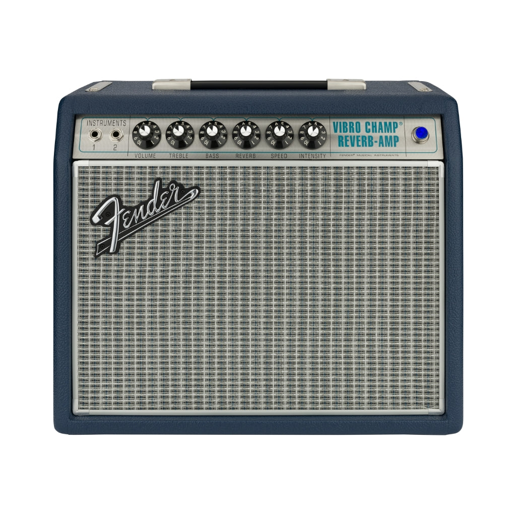 Fender - Limited Edition 68 Custom Vibro Champ - in Navy Blue