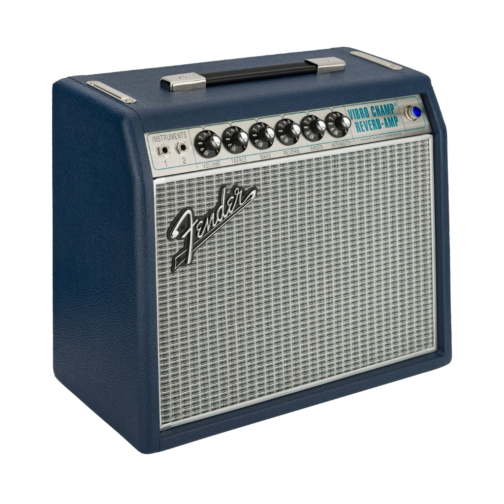 Fender - Limited Edition 68 Custom Vibro Champ - in Navy Blue