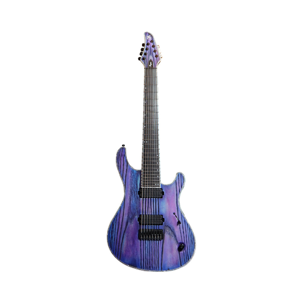 Mayones Regius Gothic 8 Electric Guitar - Custom Blue Violet