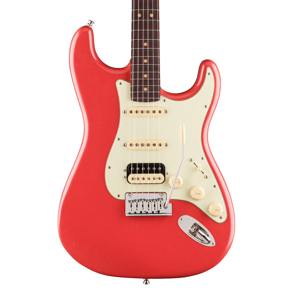 Fender American Ultra Luxe Vintage &#39;60s Stratocaster HSS - Fiesta Red, Rosewood Fingerboard