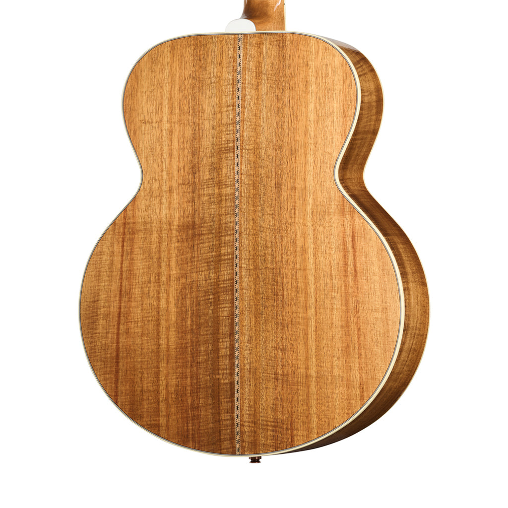 Gibson SJ200 Elegant Koa Acoustic-Electric Guitar - Honey Burst hero back