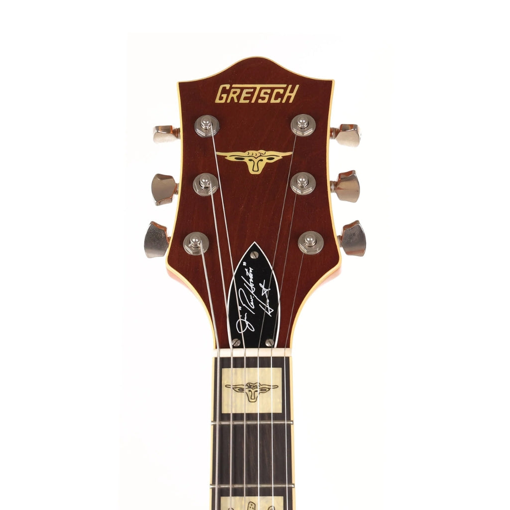 Gretsch - G6120RHH Reverend Horton Heat Signature Hollow Body with Bigsby® - Ebony Fingerboard - Orange Stain Lacquer