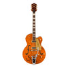 Gretsch G6120TGQM-56 Limited Edition Quilt Classic Chet Atkins in Roundup Orange Stain Lacquer