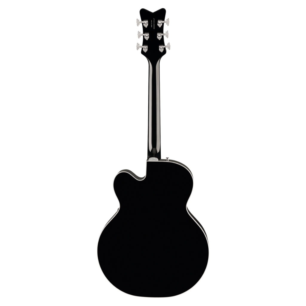 Gretsch - Falcon Hollow Body Ebony Fingerboard with String-Thru Bigsby® and Chrome Hardware - Black