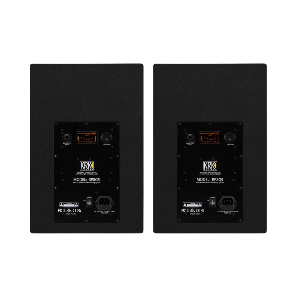 KRK - ROKIT RP8G5 8" Studio Monitors - Pair