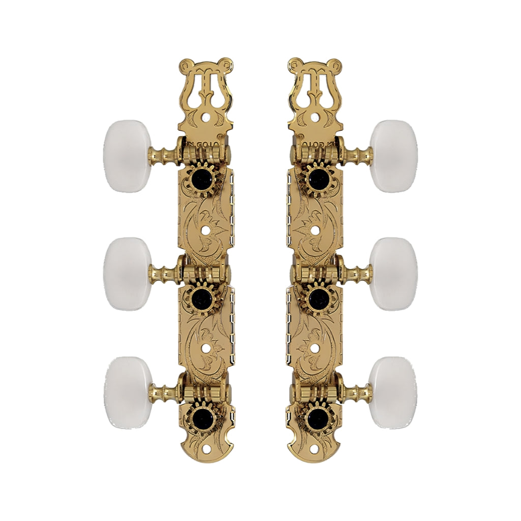 Gotoh 35G450 Classical Guitar Machine Heads - Flash Gold