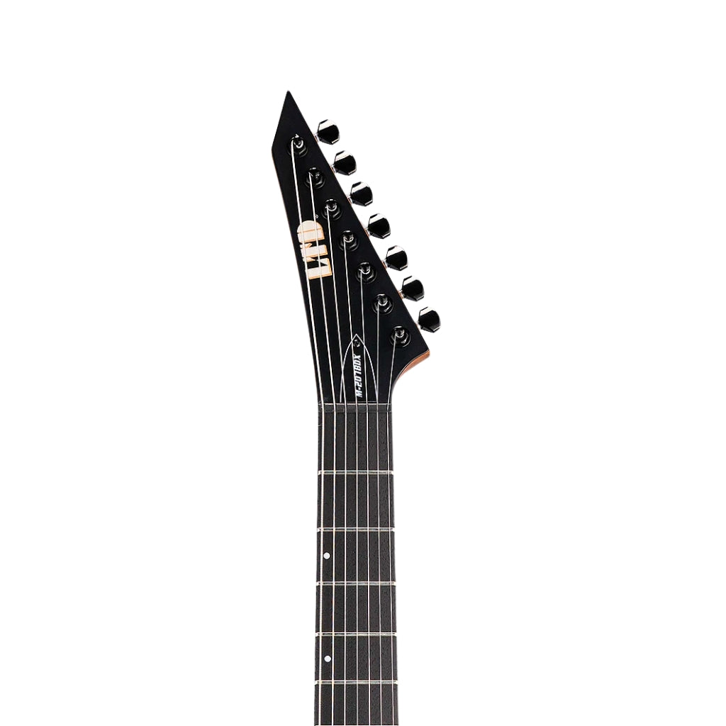 ESP - LTD M-207DX Baritone 7-String Electric Guitar - See Thru Black Satin