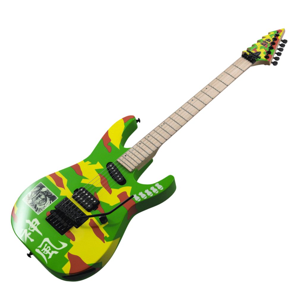 ESP LTD George Lynch Kami 4 Signature Electric Guitar - Kami Graphic - LGL-KAMI4