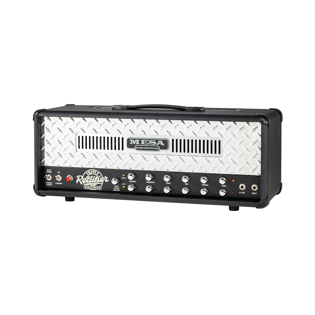 Mesa Boogie 90s Triple Rectifier Standard Head Amplifier - Black Bronco
