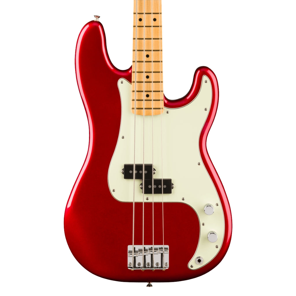 Fender - 75th Anniversary Player II Precision Bass Guitar - Candy Apple Red, Maple Fingerboard