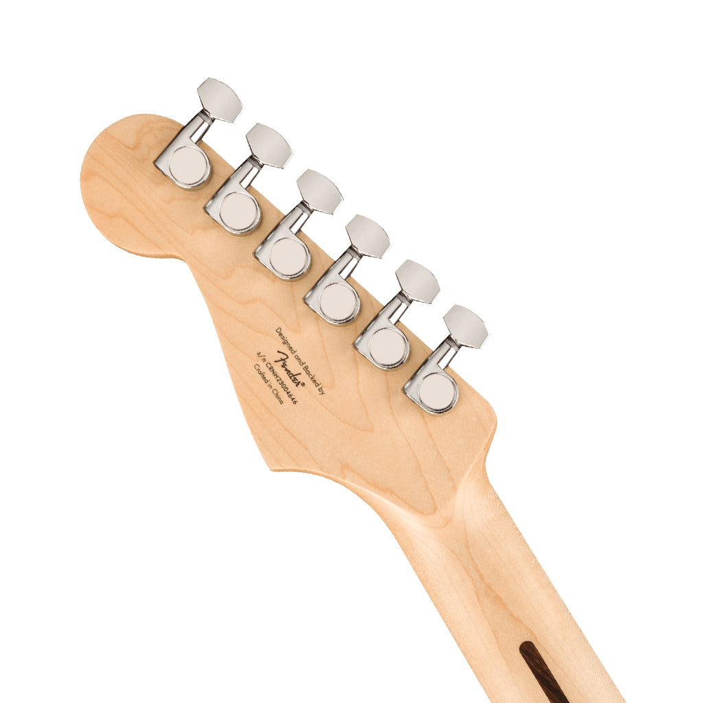 Squier FSR Sonic Stratocaster HSS Maple Fingerboard w/White Pickguard - Tropical Turquoise