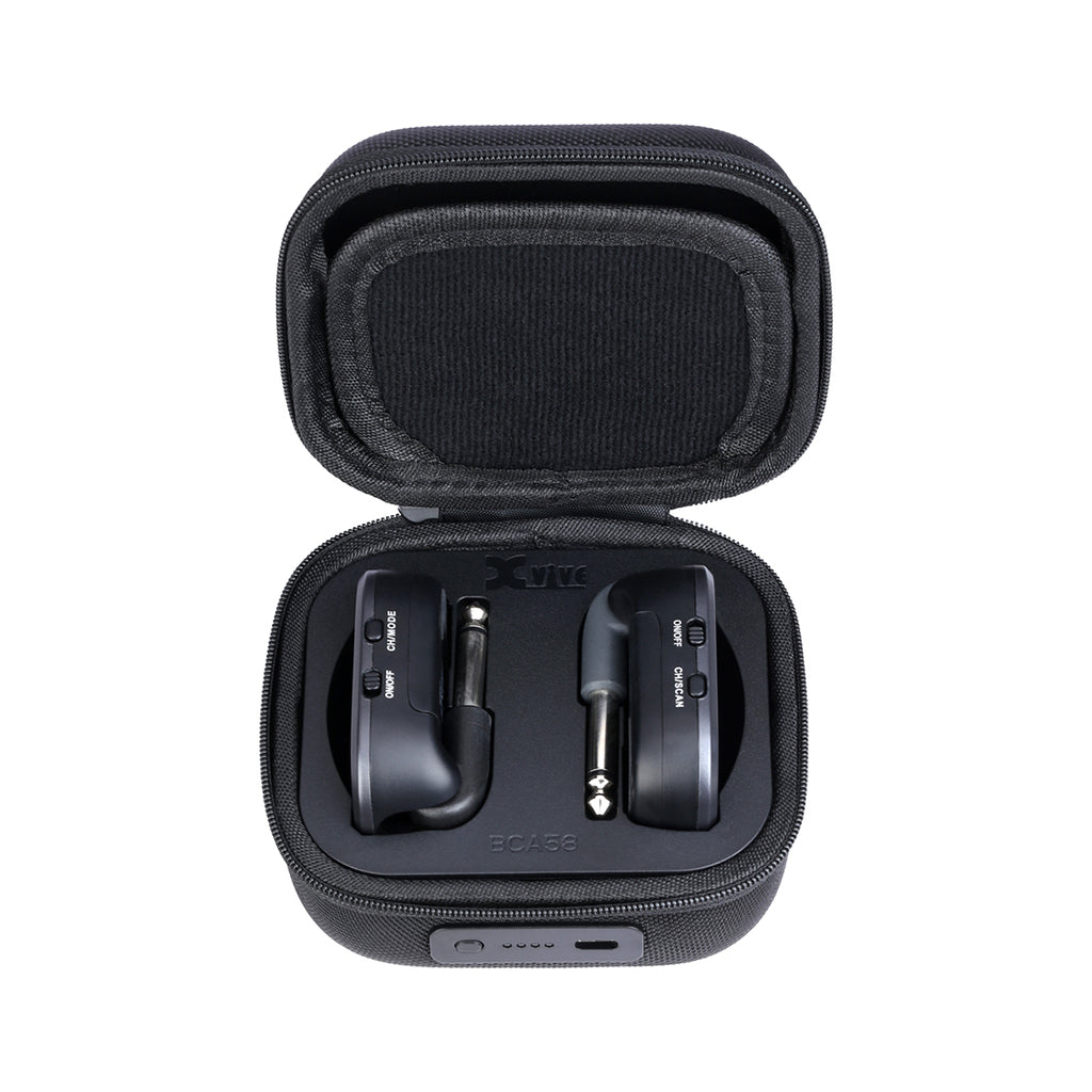 Xvive A58 Guitar Wireless System & BCA58 Battery Case Bundle
