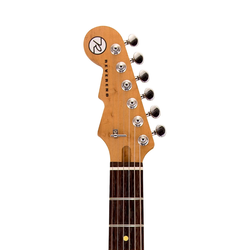 Reverend Double Agent OG Left Handed RW Electric Guitar - Chronic Blue Burst