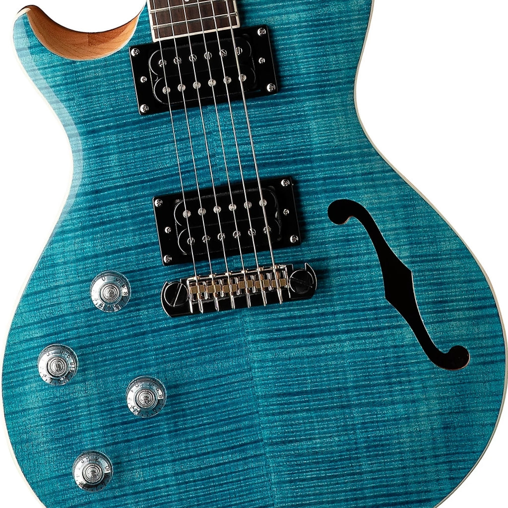 PRS - SE Zach Myers 594 Semi-Hollow Left Handed Electric Guitar - Myers Blue