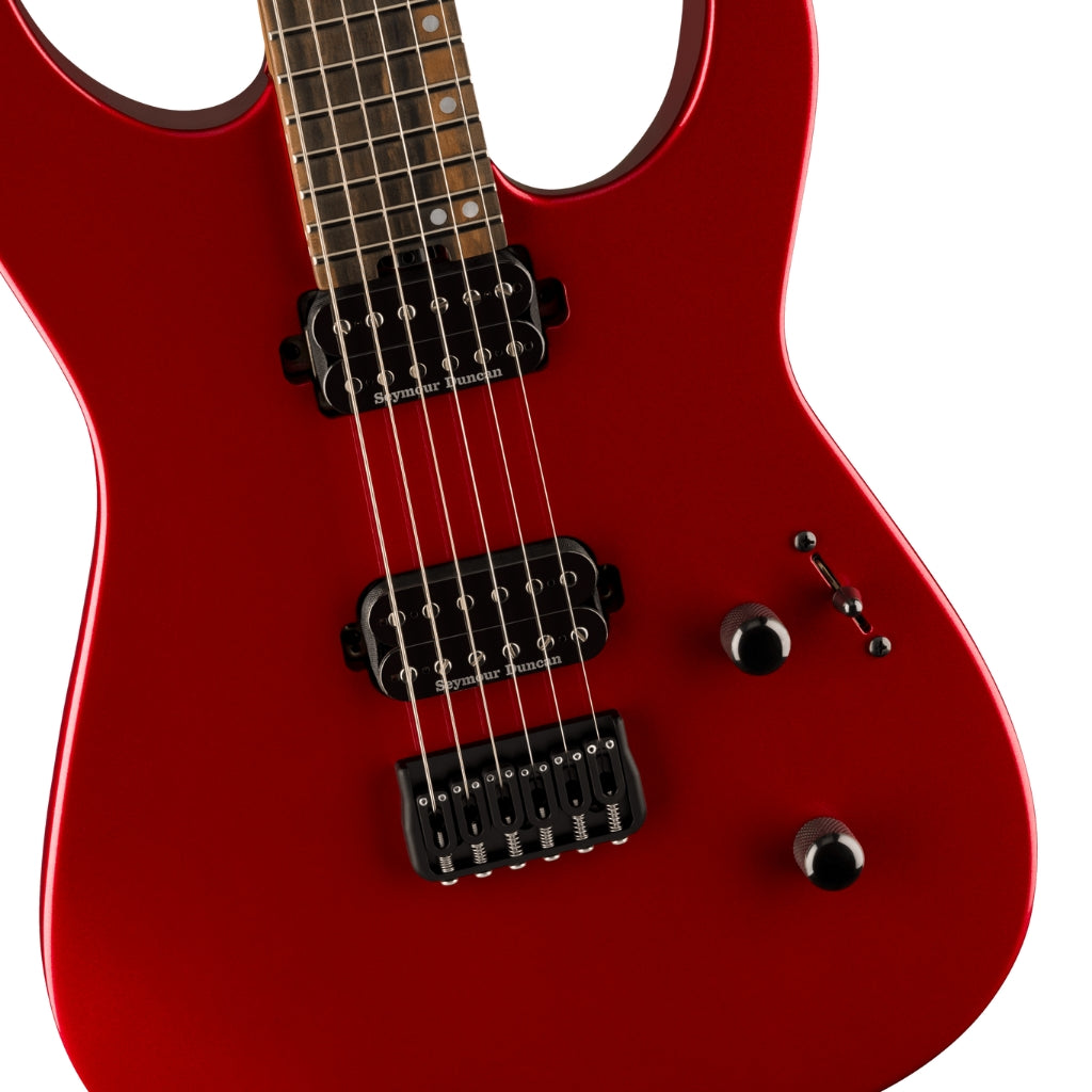 Jackson - American Series Virtuoso Hardtail with Streaked Ebony Fingerboard - Red Crystal