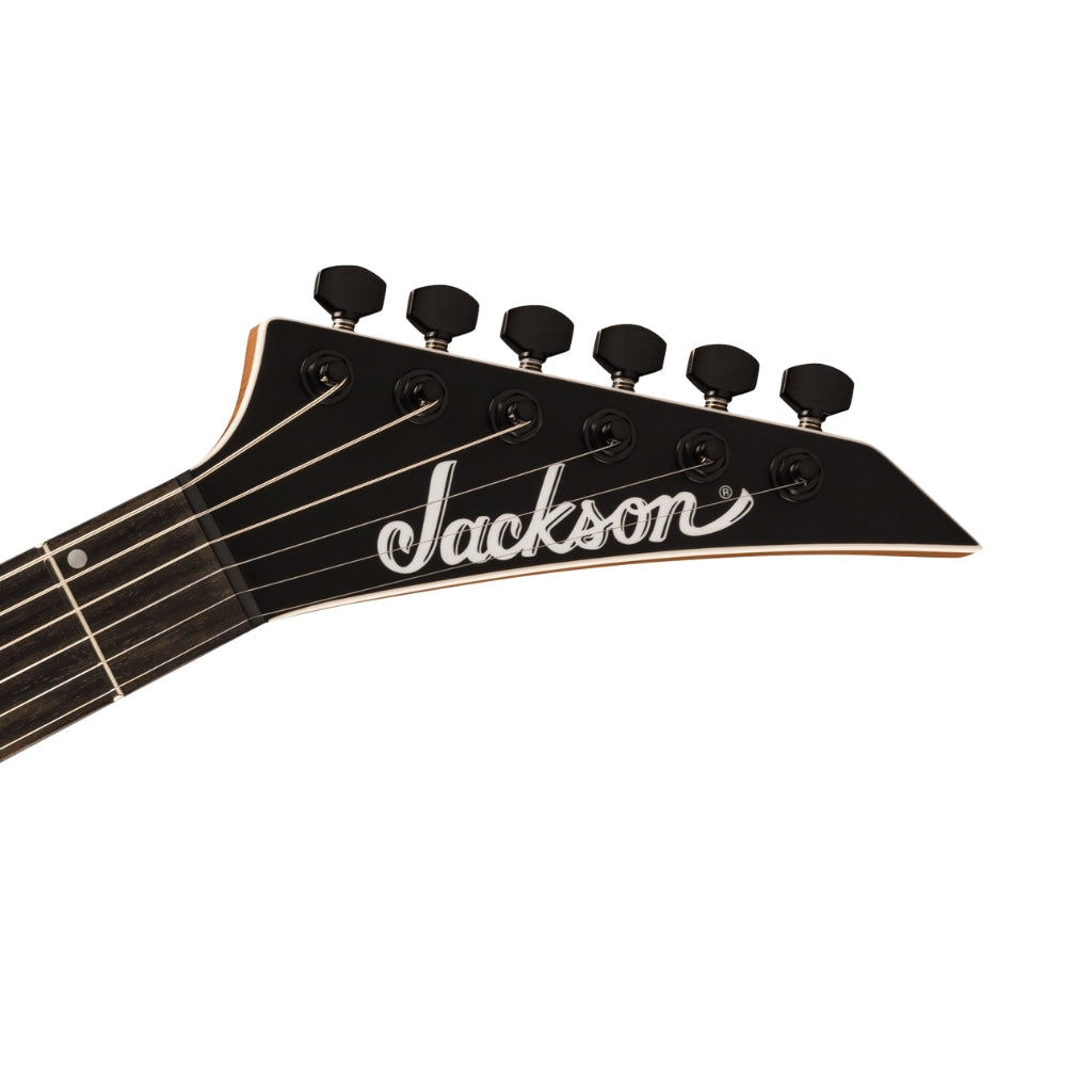 Jackson - American Series Virtuoso Hardtail with Streaked Ebony Fingerboard - Satin Black