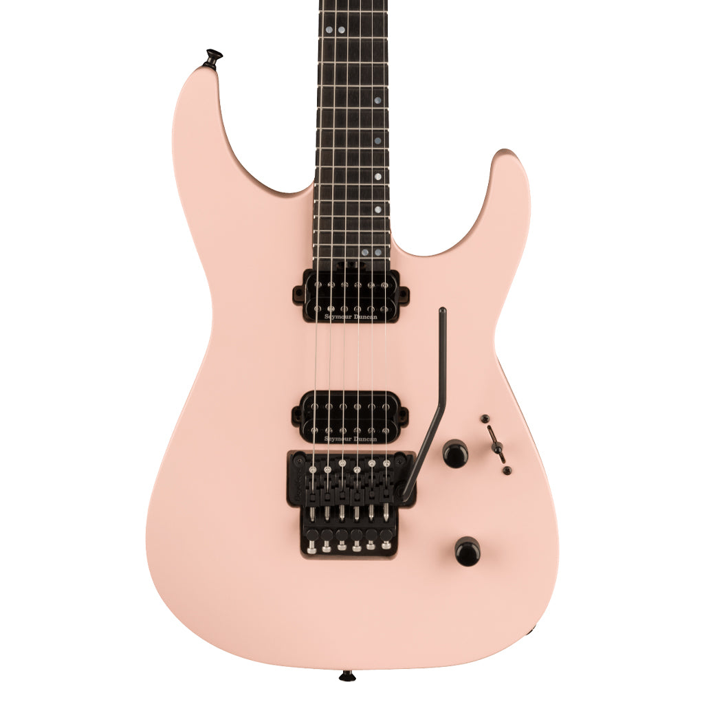 Jackson - American Series Virtuoso - Streaked Ebony Fingerboard, Satin Shell Pink