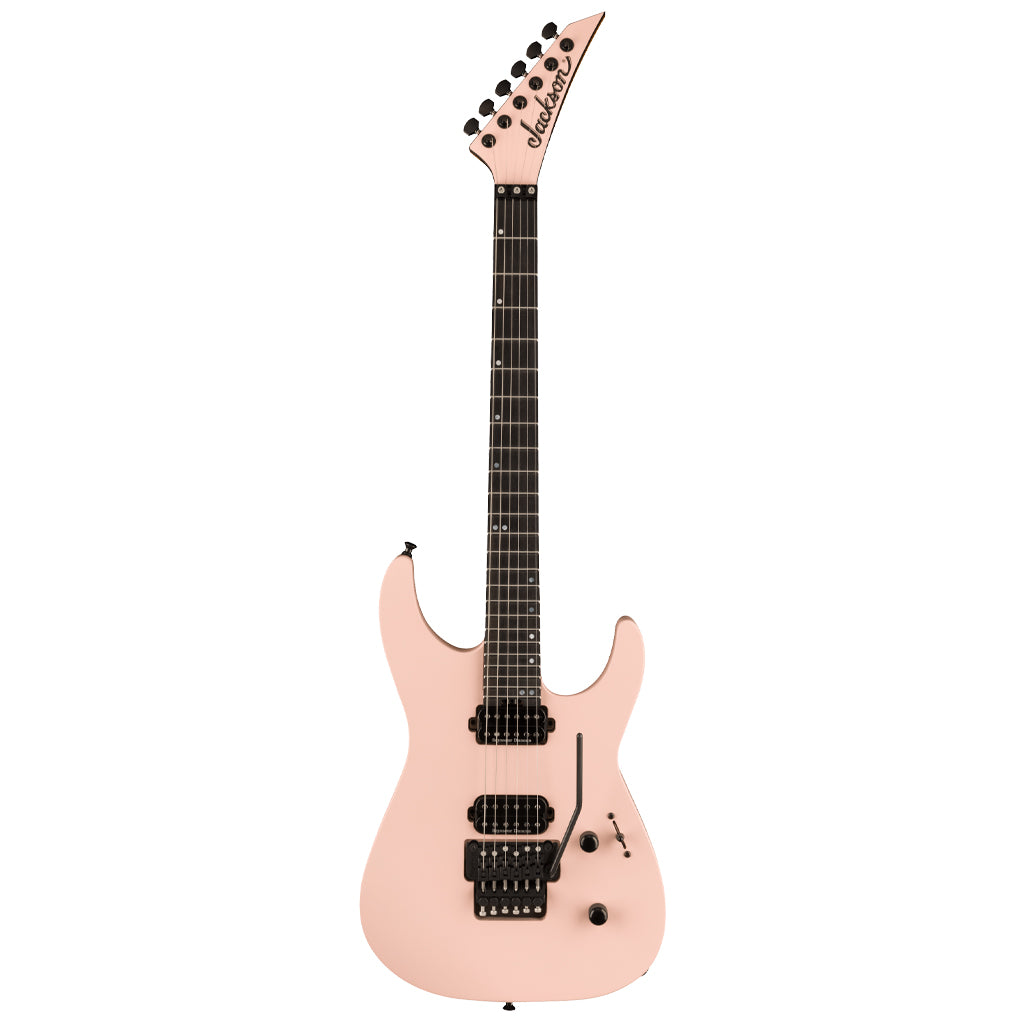 Jackson - American Series Virtuoso - Streaked Ebony Fingerboard, Satin Shell Pink