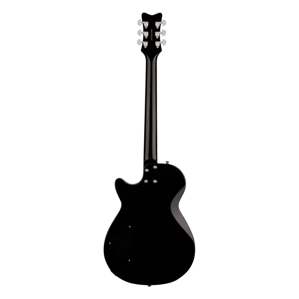 Gretsch Streamliner Jet Club 1 Pickup Electric Guitar - Jet Black, Laurel Fingerboard
