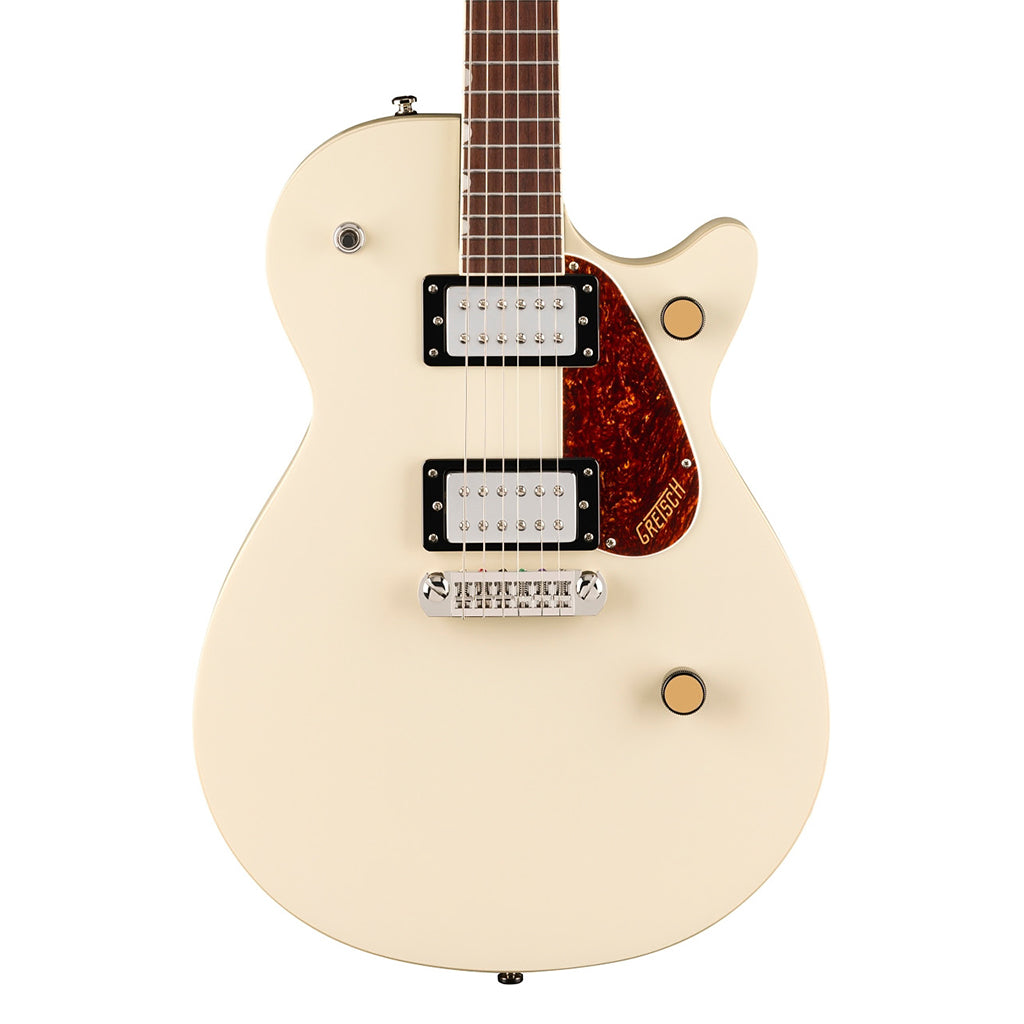 Gretsch Streamliner Jet Club Single Cut with Wraparound and Laurel Fingerboard Vintage White