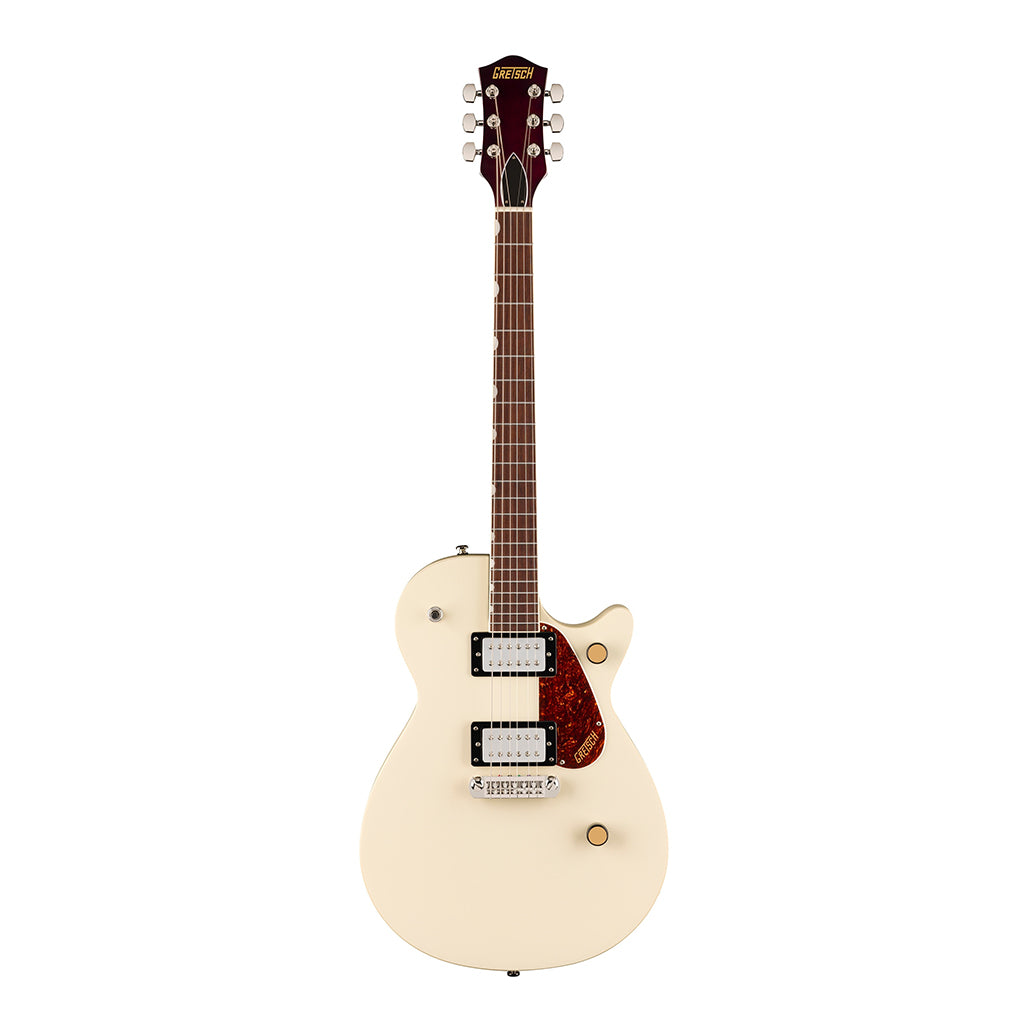 Gretsch Streamliner Jet Club Single Cut with Wraparound and Laurel Fingerboard Vintage White