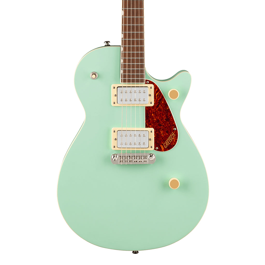 Gretsch Streamliner Jet Club Single Cut with Wraparound and Laurel Fingerboard Mint Metallic