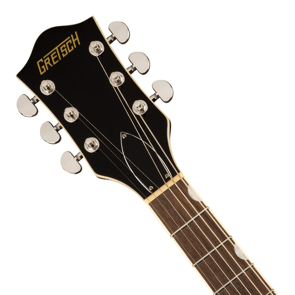 Gretsch G2622LH Streamliner Center Block Double Cut with V Stoptail Left Handed BroadTron BT3S Pickups Laurel Fingerboard Gunmetal