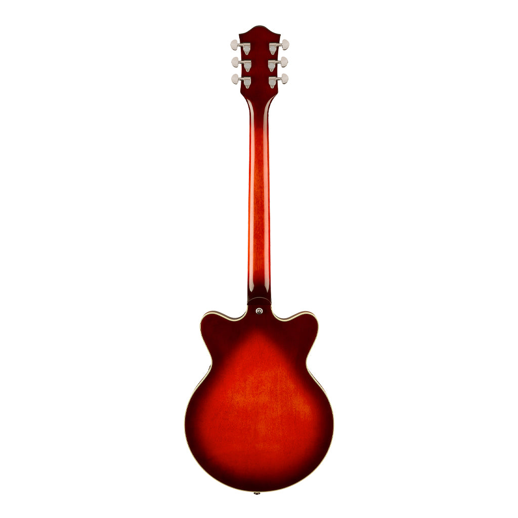 Gretsch G2655 Streamliner Center Block Jr Double Cut with V Stoptail and Laurel Fingerboard Claret Burst