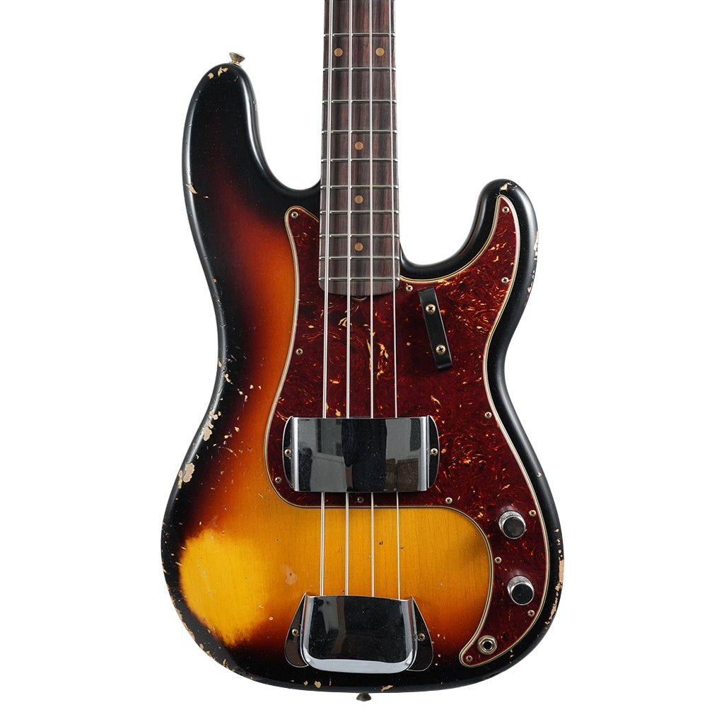 Fender Custom Shop - Limited Edition ’59 Heavy Relic Precision Bass - 3-Color Sunburst, Rosewood Fingerboard