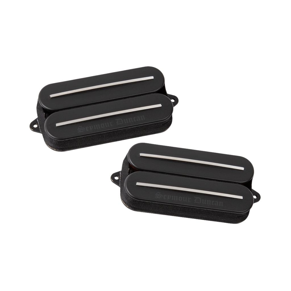 Seymour Duncan Black Winter Rail Humbucker Set - Black