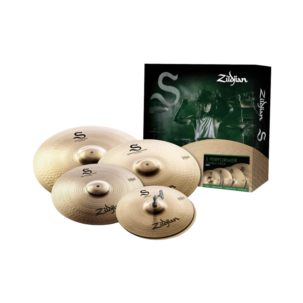 Zildjian S Performer Cymbal Pack (14H, 16C, 18C, 20R)