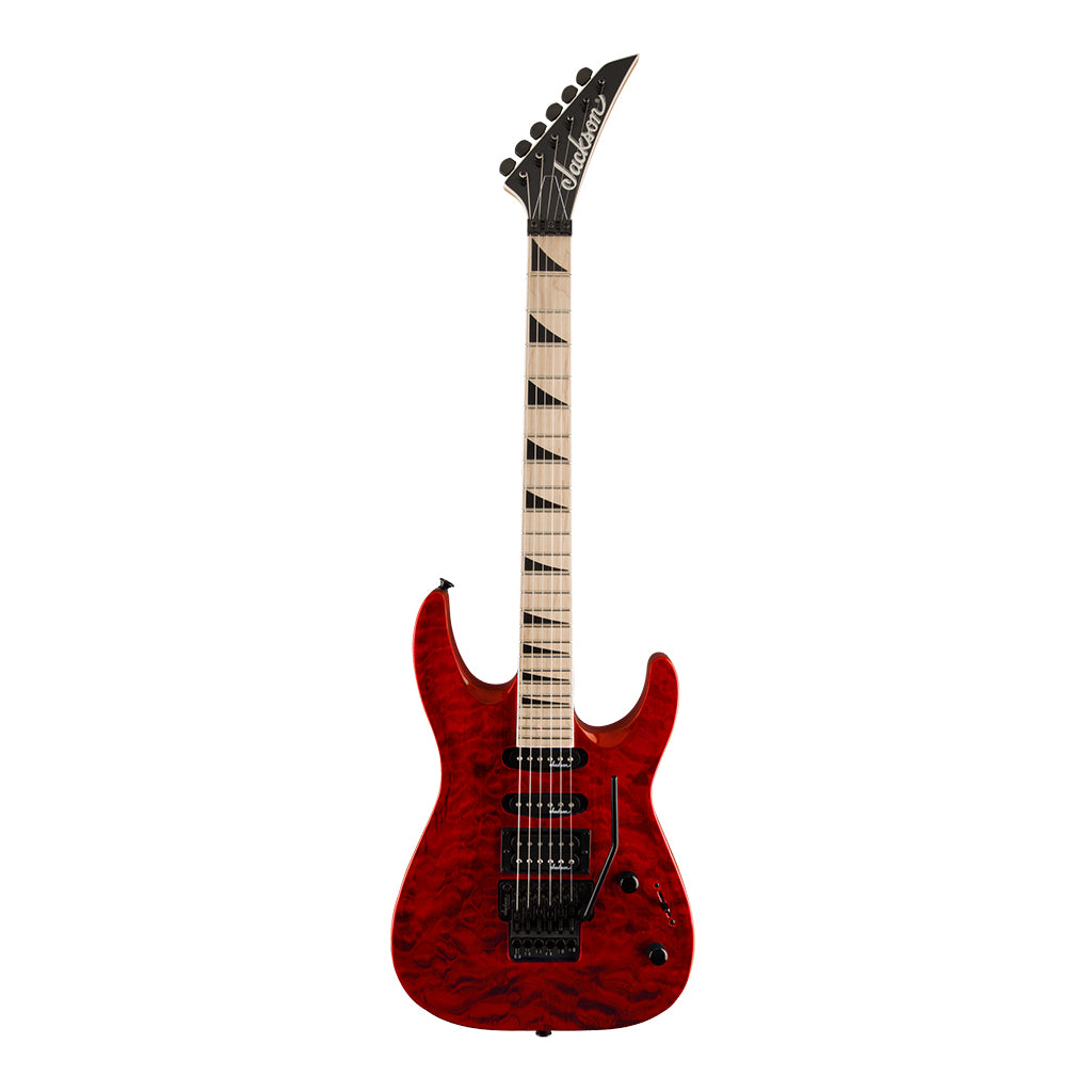 Jackson JS34Q Dinky DKA Transparent Red