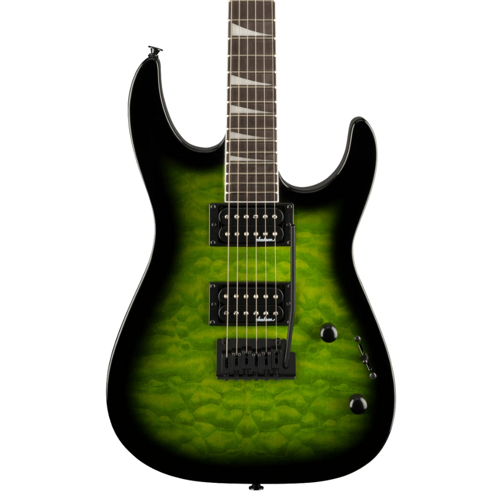 Jackson - JS Series Dinky JS20 DKQ 2PT in - Transparent Green Burst