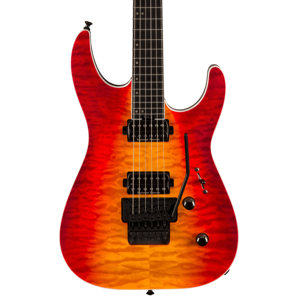 Jackson - Pro Plus Series Dinky™ DKAQ - Ebony Fingerboard, Firestorm