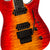 Jackson - Pro Plus Series Dinky™ DKAQ - Ebony Fingerboard, Firestorm