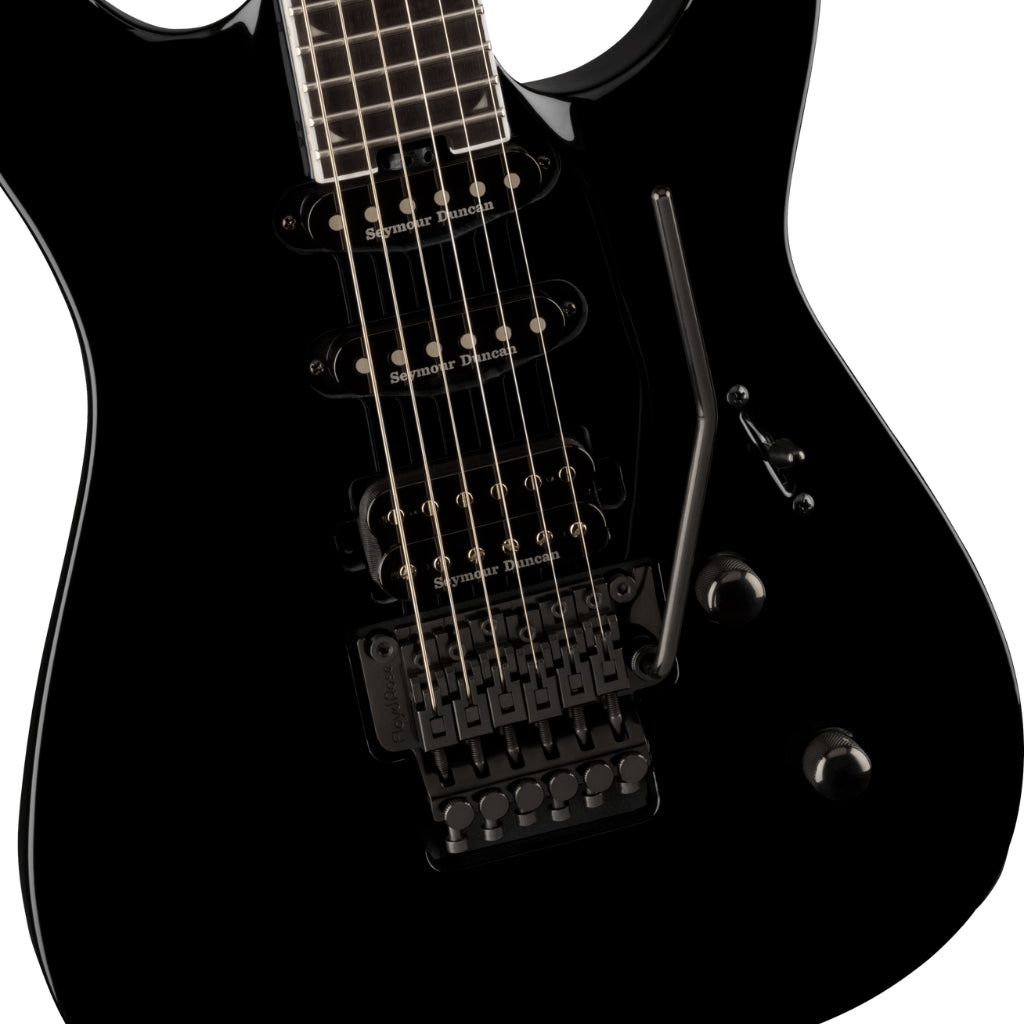 Jackson - Pro Plus Series Soloist™ SLA3 - Ebony Fingerboard, Deep Black
