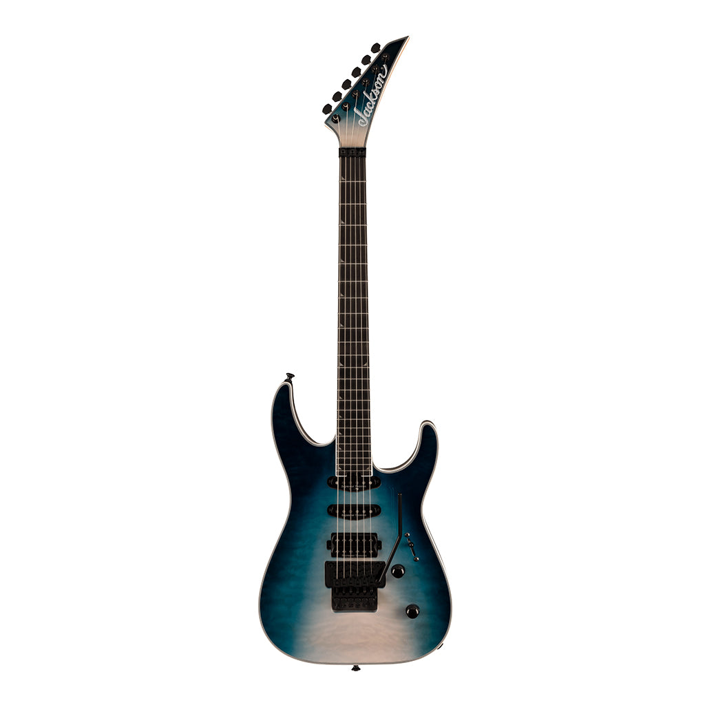 Jackson Pro Plus Series Soloist SLA3Q Polar Burst Ebony Fingerboard