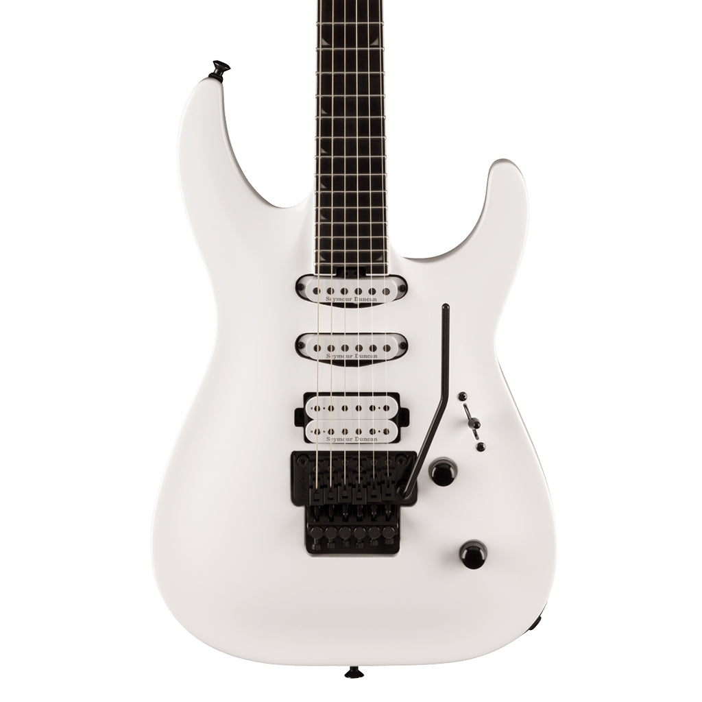 Jackson Pro Plus Series Soloist SLA3 Ebony Fingerboard Snow White