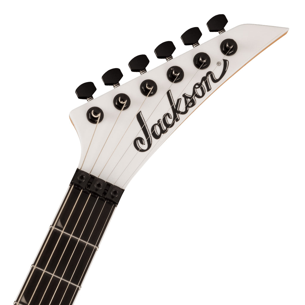 Jackson Pro Plus Series Soloist SLA3 Ebony Fingerboard Snow White