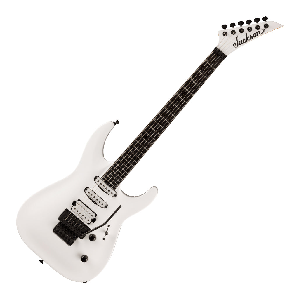 Jackson Pro Plus Series Soloist SLA3 Ebony Fingerboard Snow White