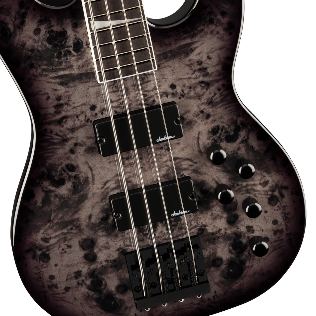 Jackson JS Series Concert Bass CB JS3P in Transparent Black