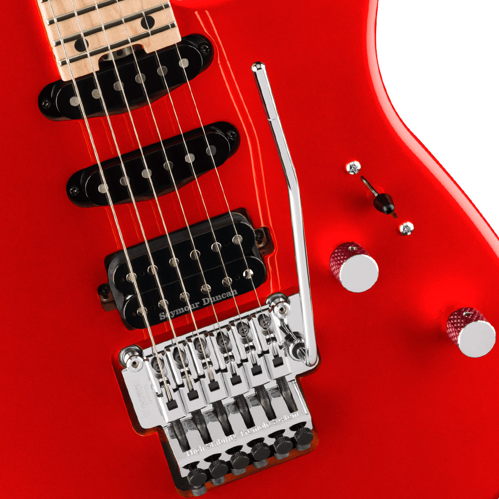 Charvel MJ San Dimas Style 1 HSS FR M in Metallic Red