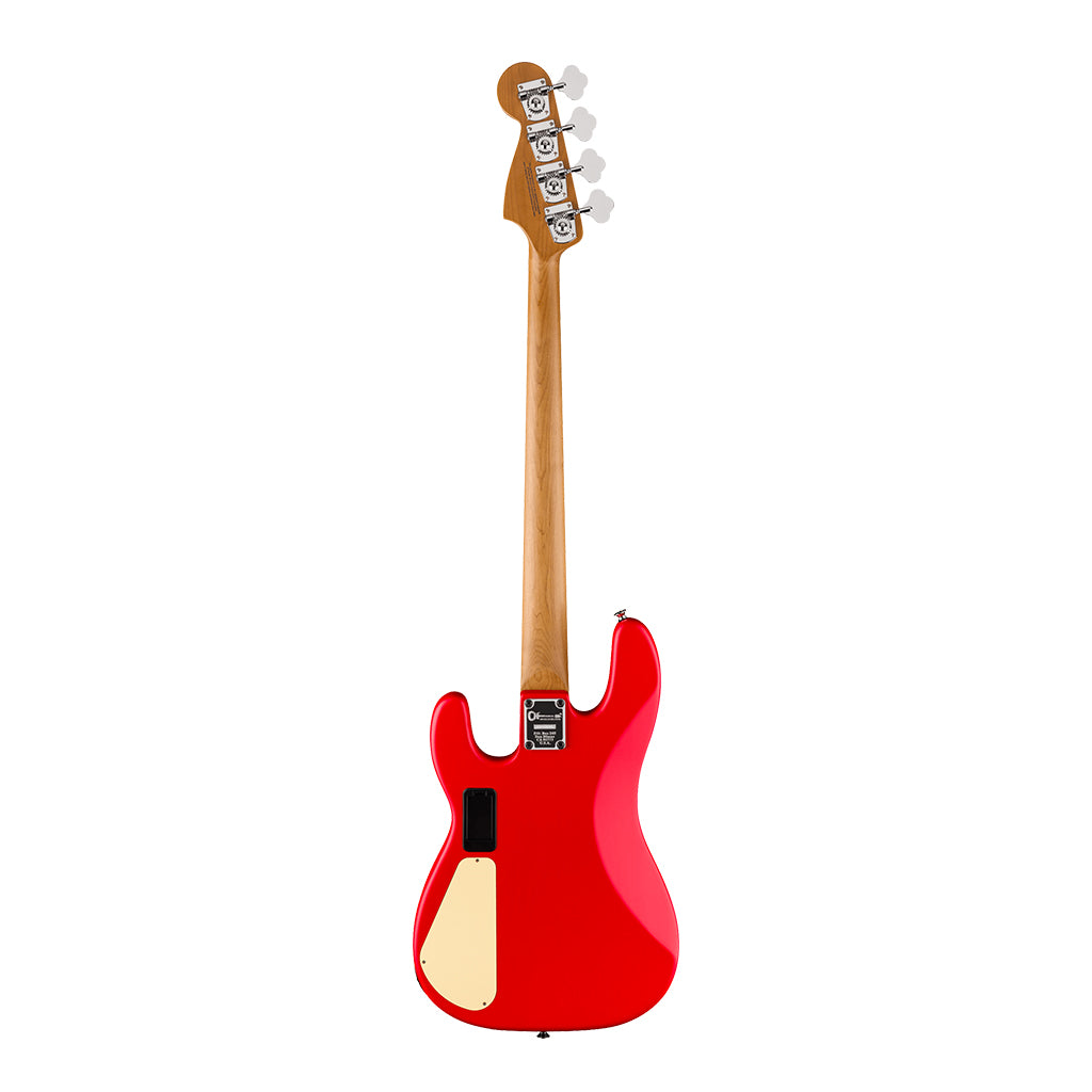 Charvel Pro Mod San Dimas Bass PJ IV MAH Satin Ferarri Red