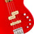 Charvel Pro Mod San Dimas Bass PJ IV MAH Satin Ferarri Red