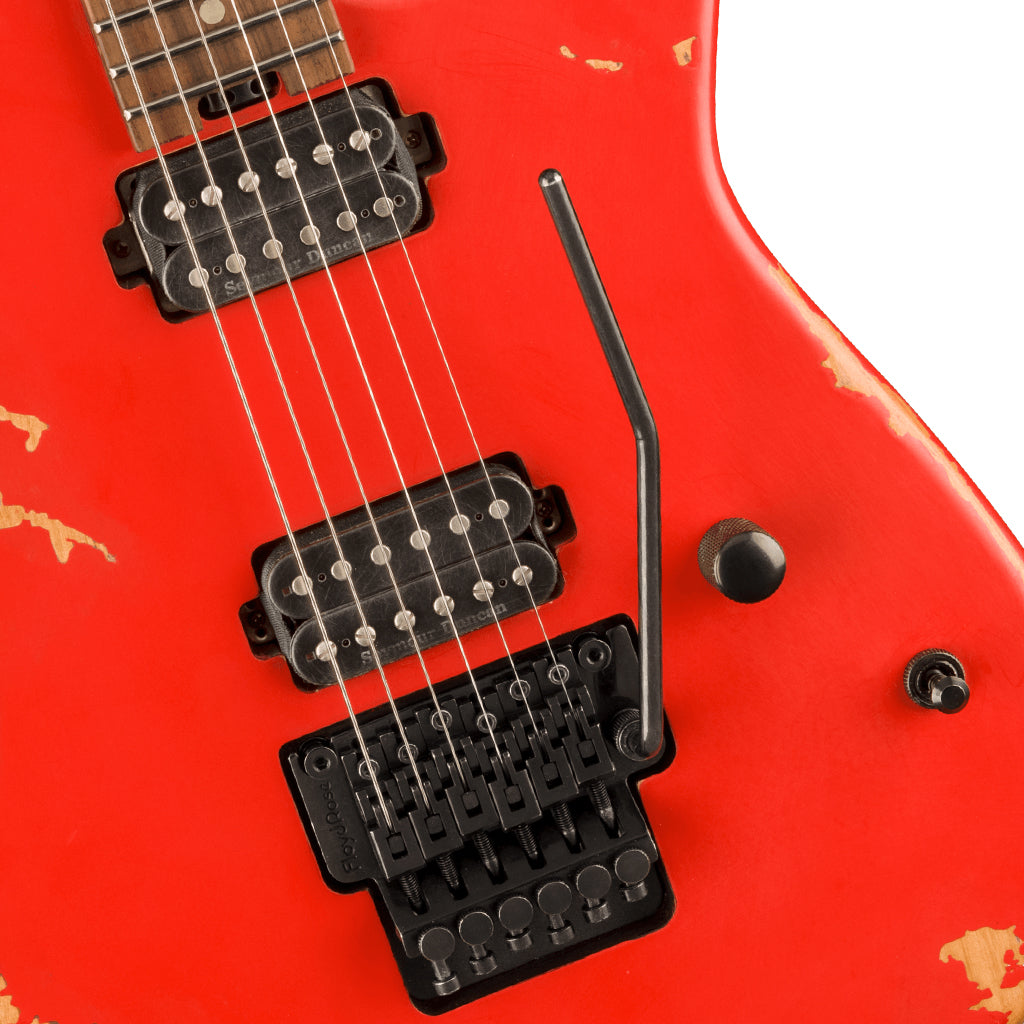 Charvel Pro Mod Relic San Dimas Style 1 HH FR PF Weathered Orange