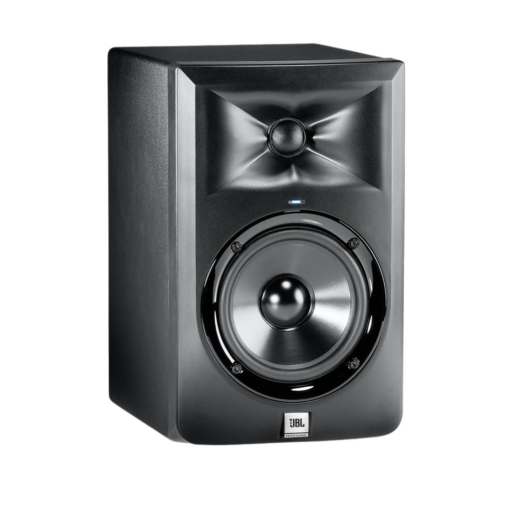 JBL - LSR305 Studio Monitor  - 5&quot; Two-Way Powered Bi-Amp Studio Monitor Speaker Single