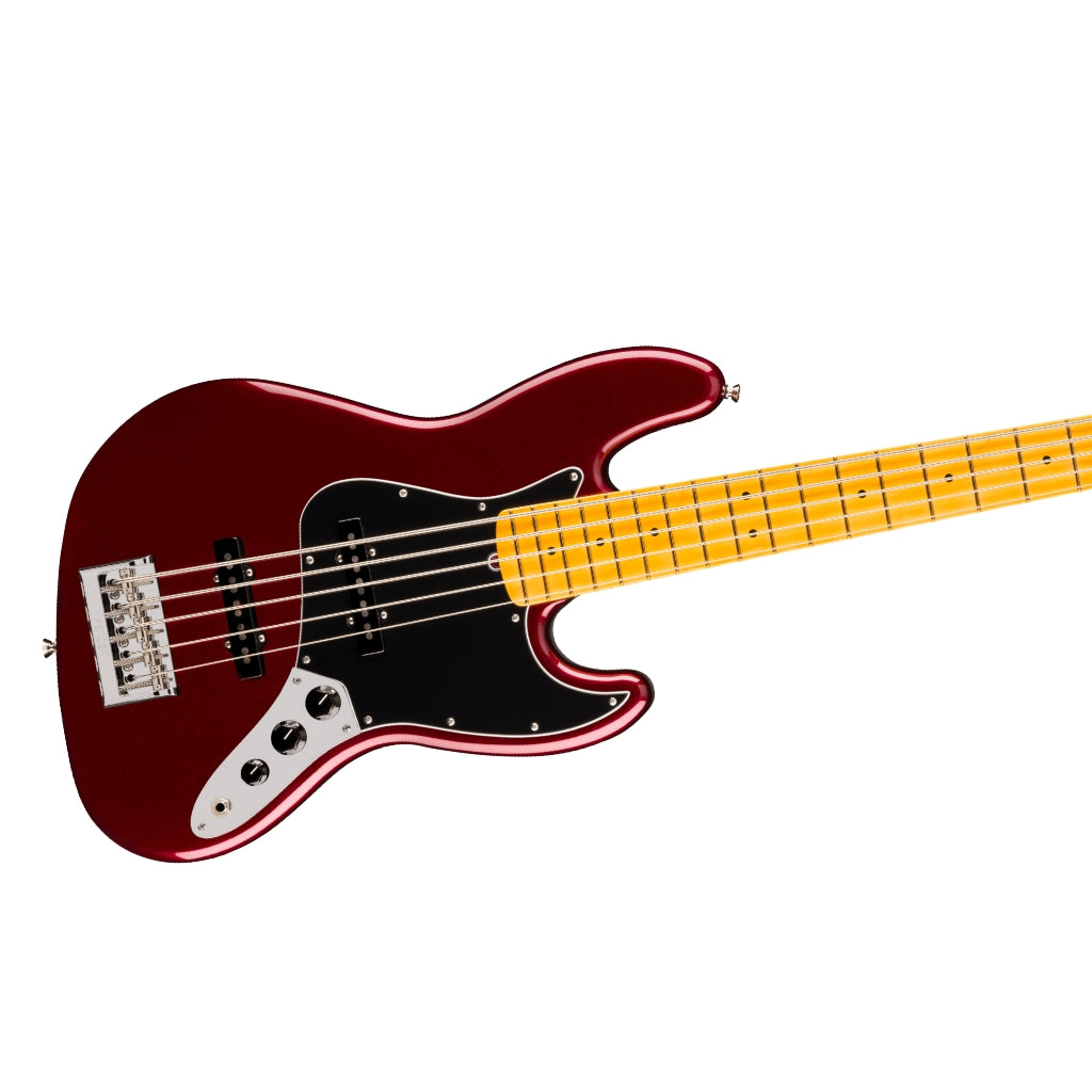 Fender  American Professional Jazz Bass V Guitar - Oxblood, Maple Fingerboard