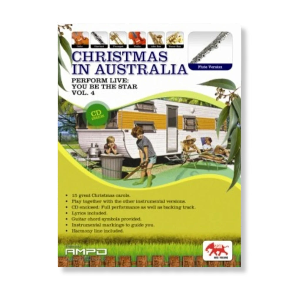 Christmas in Australisa, Perform Live: You Be The Star - Flute, Vol. 4