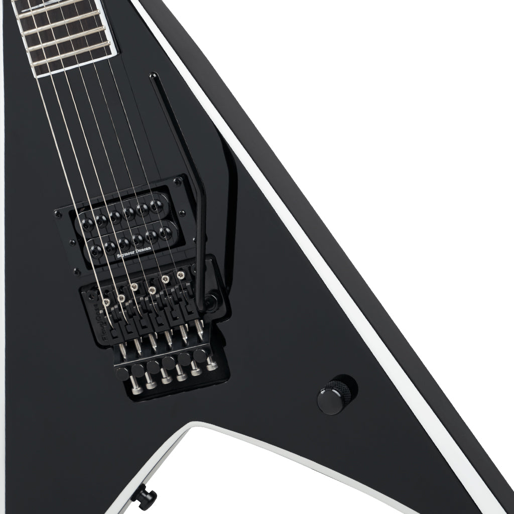 Jackson Pro Series Signature Wes Borland King V Electric Guitar - Black w/White Bevels