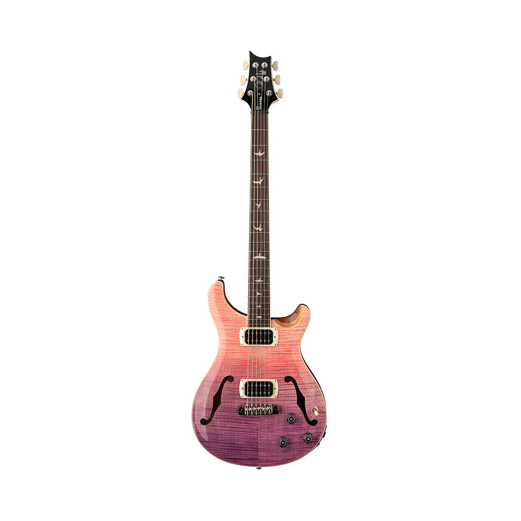 PRS SE Ed Sheeran Hollowbody I Piezo Baritone Electric Guitar - Pink Ombre